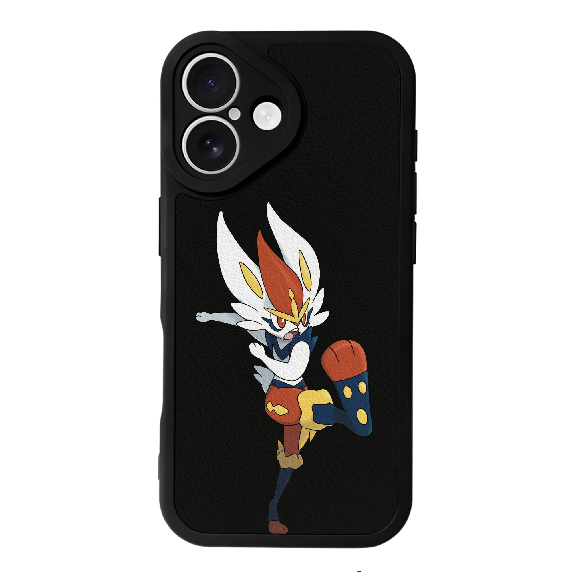 （画像用） ポケットモンスター Pokémon 【iPhone 16シリーズ対応】シリコンスマホケース（レザー調） 材質：シリコン